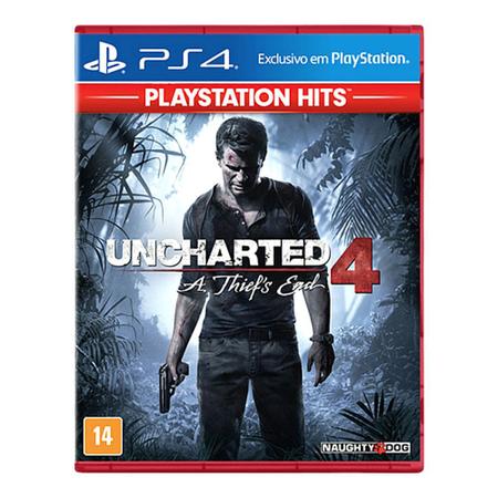 Jogo PS4 Uncharted 4 Hits