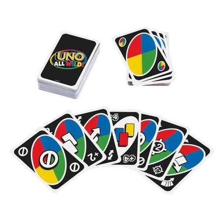 Jogo De Cartas Uno All Wild Unidade HHL33 Mattel - Deck de Cartas -  Magazine Luiza