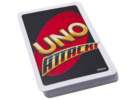 Brinquedo Jogo Uno Attack Eletronico Com Cards Mattel W5775