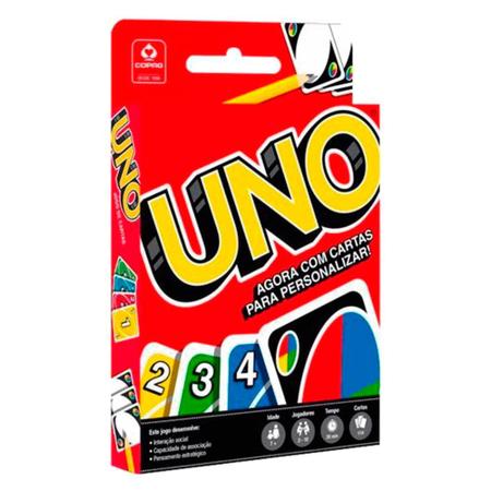 Jogo Uno Básico Cartas - Única