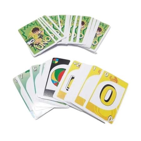 Jogo Uno Baralho Jogar Cartas Divertido Família Com 108 Peças