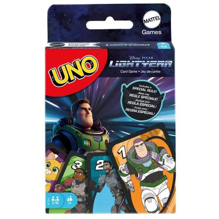 Jogo Uno Buzz Lightyear - Mattel - Casa Joka