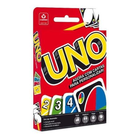 Jogo De Cartas Uno Original Copag Mattel 114 Cartas - Deck de