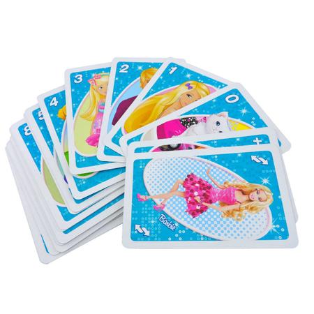 Jogo de Cartas Uno Barbie Mattel - Deck de Cartas - Magazine Luiza