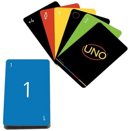 Jogo Uno Minimalista Preto - Mattel - Deck de Cartas - Magazine Luiza