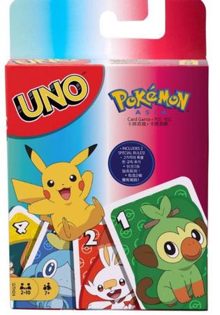 Jogo de Carta Card Game Uno Pokémon - Mattel Games - Toyshow Tudo