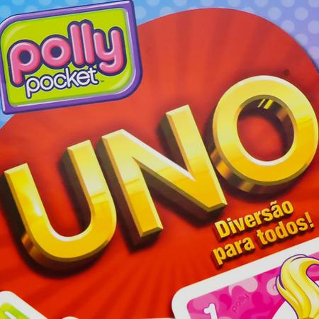 Polly Pocket UNO Mattel Card Game 