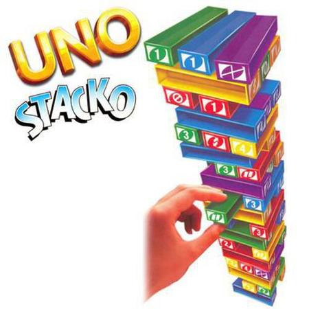 Jogo Uno Stacko, Mattel Games Multicolorido – PROMOON