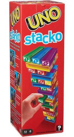 Jogo De Mesa Uno Stacko De 2 A 10 Jogadores Mattel 43535 em