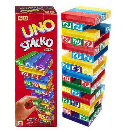 Jogo Uno Stacko - Mattel - Torre De Empilhar