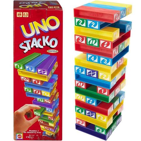 JOGO UNO STACKO TORRE DE EMPILHAR 0149EZ