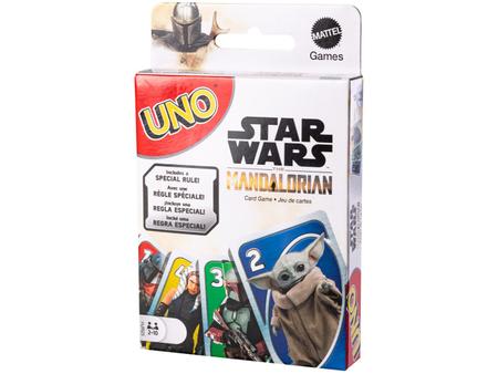 Uno Star Wars The Mandalorian Jogo De Cartas Original Mattel
