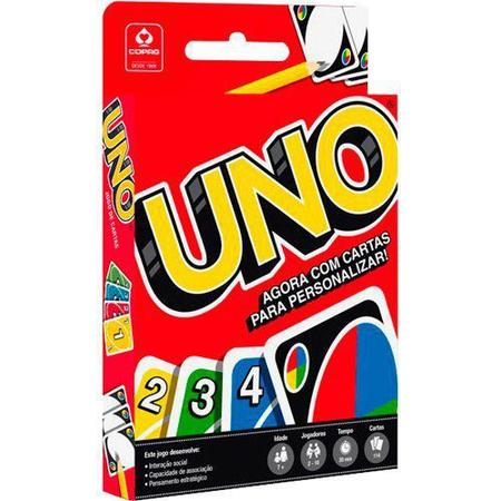 UNO - Jogo de Cartas Tradicional - Babykids