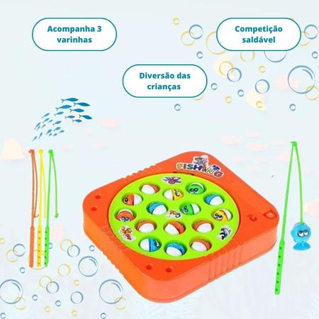 Jogo Várias Pessoas Pescaria Maluca Magnética - Fishing Game Imagem de Jogo Várias Pessoas Pescaria Maluca Magnética