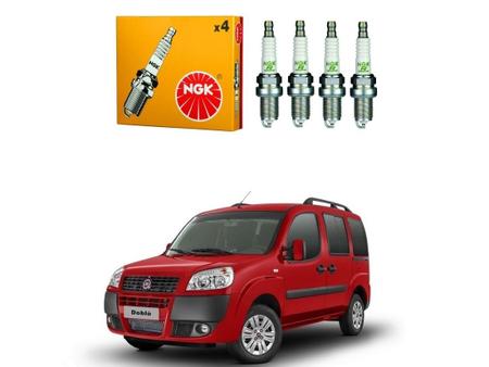 Imagem de Jogo velas ignição ngk fiat doblo 1.4 8v 2011 a 2014