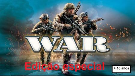 Jogo War Edição Especial original com soldados e tanques - Grow