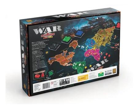 Jogo War Edição Especial original com soldados e tanques - Grow - Jogos de  Tabuleiro - Magazine Luiza