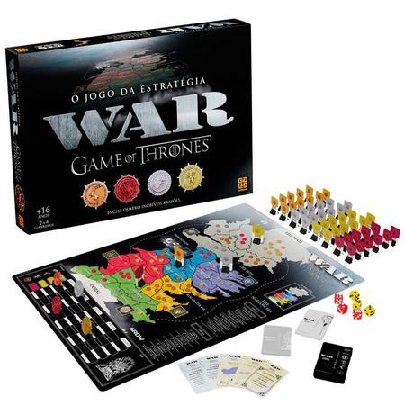 Jogo War Game Of Thrones Trono De Ferro - Grow Lançamento