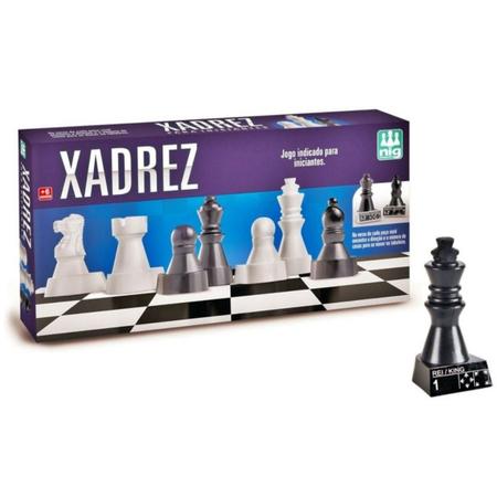 Jogo Xadrez Classico Ideal para Iniciantes Brinquedo Jogos de