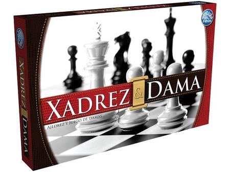 Jogo de Tabuleiro de Xadrez com Caixa de Madeira 40 cm - 2828 - Pais e  filhos - Jogo de Dominó, Dama e Xadrez - Magazine Luiza