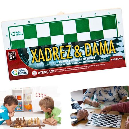 Jogo De Tabuleiro 4 Em 1 Dama Ludo Xadrez Presente De Natal