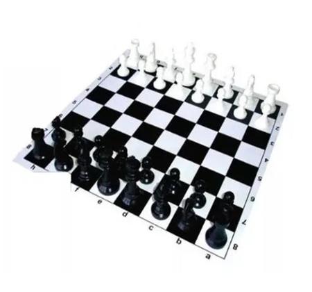 Jogos clássicos compacto 8 em 1 Xadrez, Damas 2 a 4 jogador para família  diversão - Art Brink - Jogo de Dominó, Dama e Xadrez - Magazine Luiza