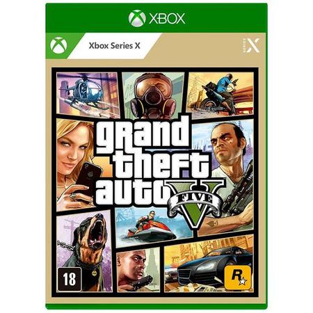 Jogo Xbox Series X GTA V ROCKSTAR GAMES - Jogos de Ação - Magazine Luiza