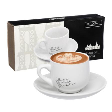 Jogo De Xícaras Para Chá Café Grande 160 Ml 12 Peças Fina Porcelana  Hauskraft Cor Vermelho - Maravilhas da China - Tem tudo o que você imagina