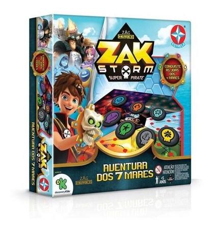 Jogo Zak Storm E A Aventura Dos 7 Mares Discovery - Estrela