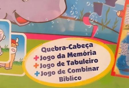 Jogos Bíblicos - Jonas E A Baleia - Infantil - Educativo - RESAM - Jogos  Educativos - Magazine Luiza