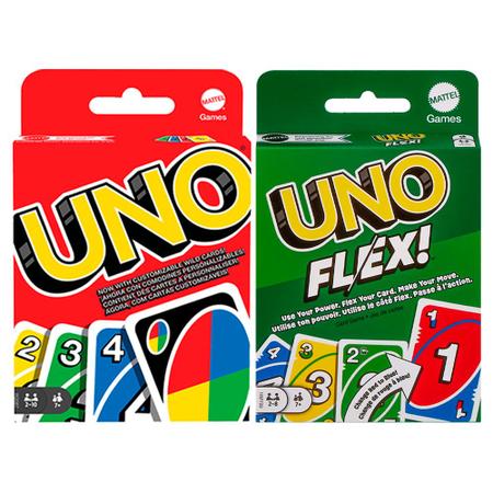 Jogo de Cartas - Uno - Flex - Mattel
