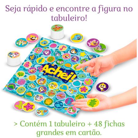 Jogo Divertido P/ Crianças Achei 100 Figuras - Nig - Nig Brinquedos - Jogos  de Tabuleiro - Magazine Luiza