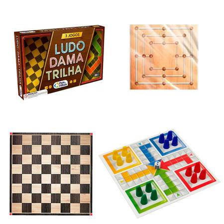 Jogos Educativos Ludo Entrega Rápida Pro - BELLA - Jogo de Dominó