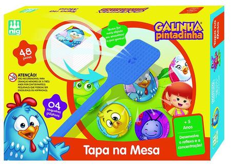 Jogo Interativo Tapa Na Mesa Infantil Galinha Pintadinha - nig brinquedos -  Outros Jogos - Magazine Luiza