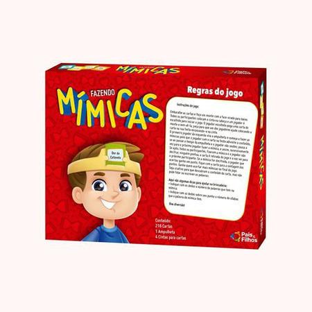 Fazendo Mímicas - Jogo em família e amigos