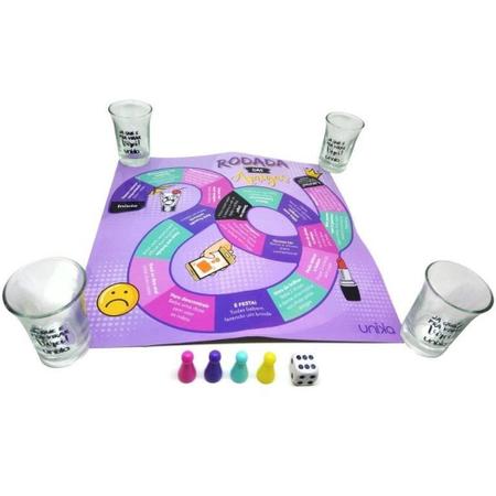 Jogos Divertidos para Beber Com Cartas, Jogo Memorável para Festas Com  Bebidas para Adultos 125 Peças Com Cartão de Instruções para Bar