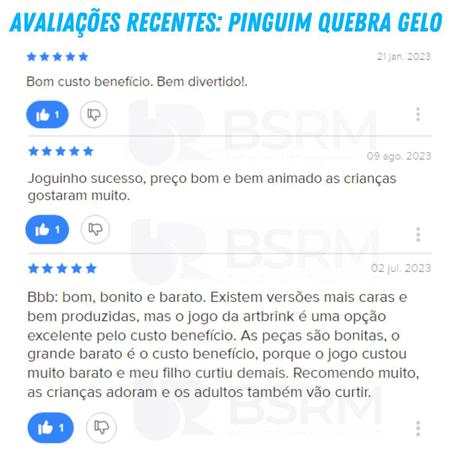 Jogo Pinguim Quebra Gelo Numa Fria Diversão Infantil Game - Art Brink -  Outros Jogos - Magazine Luiza