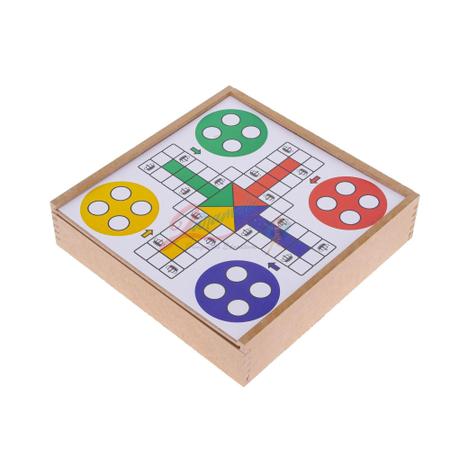 Jogos tabuleiros 5em1 xadrez,dama,ludo,jogo da velha e trilha - ZARAMELA BRINQUEDOS Imagem de Jogos tabuleiros 5em1 xadrez,dama,ludo,jogo da velha e trilha - ZARAMELA BRINQUEDOS