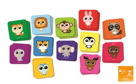 Joguinhos de Bolsa Jogo da Memoria Animais Babebi Brinquedo Infantil  Recreativo - Jogos de Memória e Conhecimento - Magazine Luiza