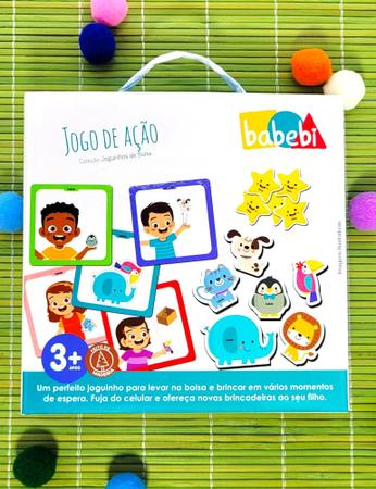 Joguinhos de Bolsa Jogo de Acao Babebi Brinquedo Infantil Educativo - Jogos  Educativos - Magazine Luiza