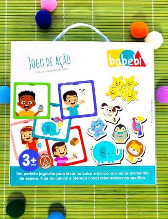 Joguinhos de Bolsa Jogo da Velha Babebi Brinquedo Infantil Recreativo -  Jogo da Velha - Magazine Luiza