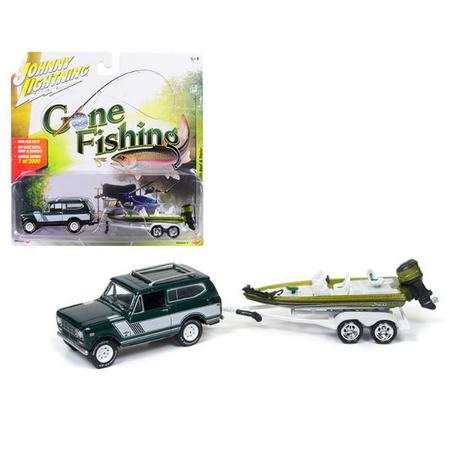 Johnny Lightning International Scout II com Barco - Gone FIshing - 1 de  3000 - 1/64 - Carrinhos e Cia - Magazine Luiza