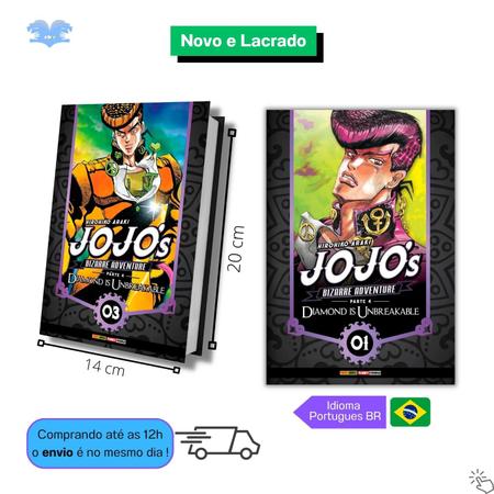 Livro - Jojo's Bizarre Adventure - Parte 4: Diamond is Unbreakable Vol. 6 -  Revista HQ - Magazine Luiza