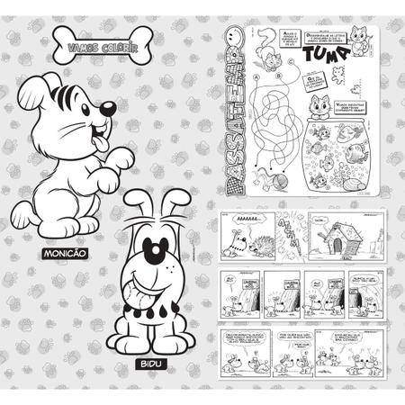 Imagem de Jornal Higiênico Pet's Paper Turma da Mônica Pets - 50 Folhas