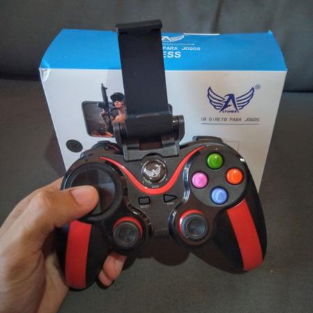 Controle Joystick Bluetooth Sem Fio Para Jogos Android Ios - Altomex -  Outros Celulares - Magazine Luiza