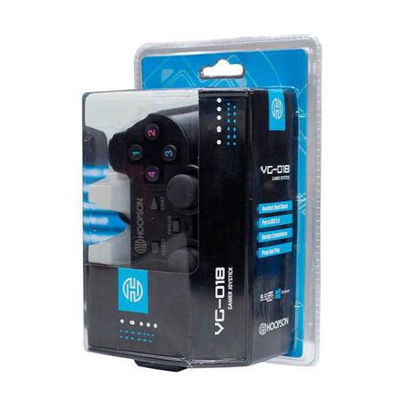 Imagem de Joystick usb pc dual shock hoopson vg-018 preto 