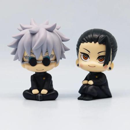 Imagem de Jujutsu Kaisen Figuras De Ação Gk Fushiguro Toji Satoru Gojo Geto Suguru Q Versão Pvc Modelo