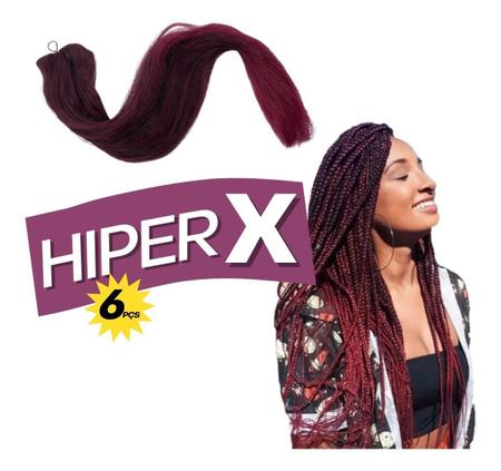 Jumbão Cabelo Jumbo Hiperx 400 Gramas Box Braids Trança