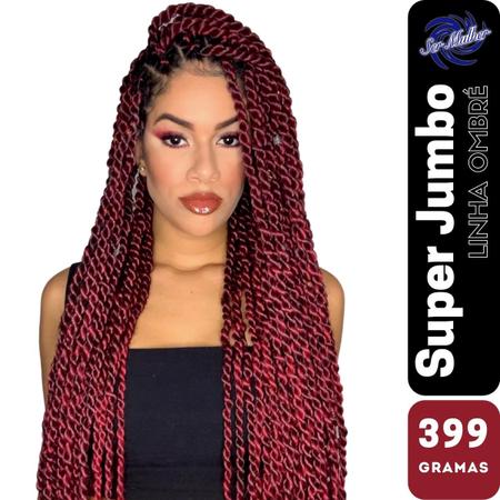 Super Jumbo Braid Ser Mulher 399gr – Valentina Hair