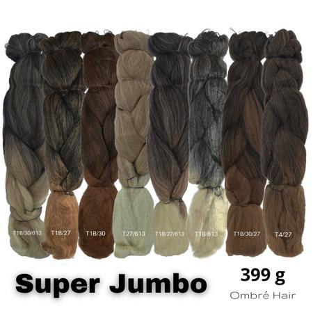 Imagem de Jumbo Ser Mulher 399 g 65 cm Ombré Hair